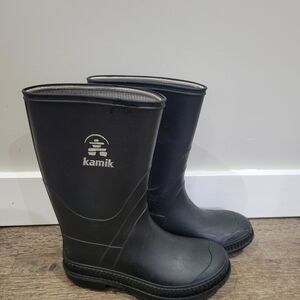 Kamik Black Rain Boots